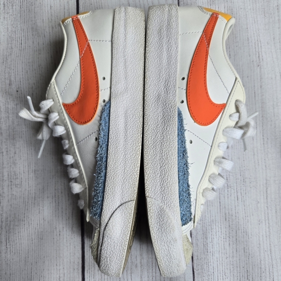 Nike Blazer Low '77 - White Orange - Sz 7 - Picture 4 of 6
